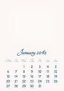January 2042 // 2019 to 2046 // VIP Calendar // Basic Color // English
