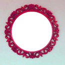 espejo rosa