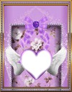 purple qing heart