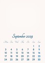 September 2029 // 2019 to 2046 // VIP Calendar // Basic Color // English