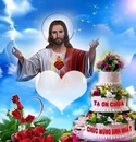 Jesus birthday cake