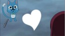 Fairy Tail ,Happy  " C'est beau l'Amour!"