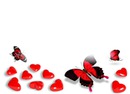 Mariposas hearts