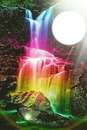 cachoeira / cores / cascata