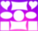 9 formes fond violet