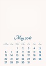 May 2041 // 2019 to 2046 // VIP Calendar // Basic Color // English
