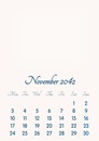 November 2042 // 2019 to 2046 // VIP Calendar // Basic Color // English