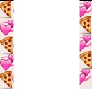 Emoji- pizza- corazón