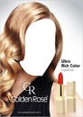 Golden Rose Ultra Rich Color Lipstick Advertising
