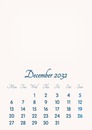 December 2032 // 2019 to 2046 // VIP Calendar // Basic Color // English