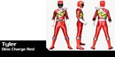 ranger rouge dino charge