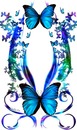 Cc Mariposas azules