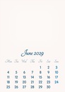 June 2029 // 2019 to 2046 // VIP Calendar // Basic Color // English