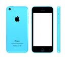 Iphone 5c bleu