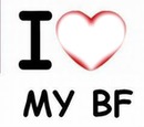 I love my bf