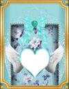 blue heart wings