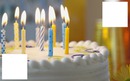 Torta de cumpleaños para dos cumpleañeros :D