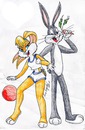 Lola Bunny end Bugs Bunny Love