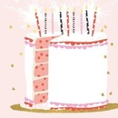 torta de cumpleaños, 1 foto.