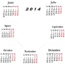 calendario 2014 2º semestre