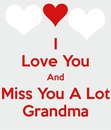 i love you grandma