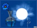 *Trés fleurs bleue*