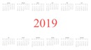 ''2019'' calendar