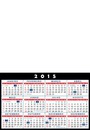2015 calendario