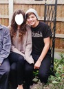 Louis and his girlfriend