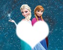 Montagem Anna e Elsa Frozen