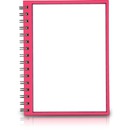 Caderno rosa