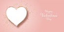 Feliz San Valentín, corazón, portada, 1 foto
