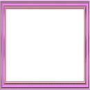 cadre carré rose