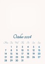 October 2024 // 2019 to 2046 // VIP Calendar // Basic Color // English