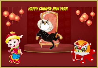Chinese New Year Montaje fotografico