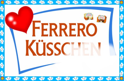Ferrero Küsschen-Freunde/5 Fotomontagem