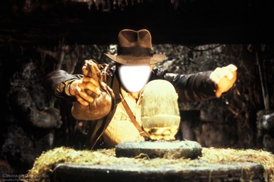 Indiana Jones Fotomontaż