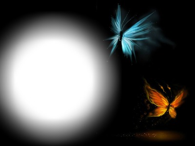 papillons Фотомонтажа
