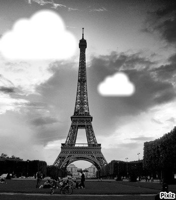 Eiffel. Fotomontage