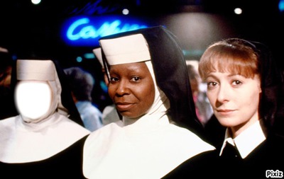 sister act Photo frame effect