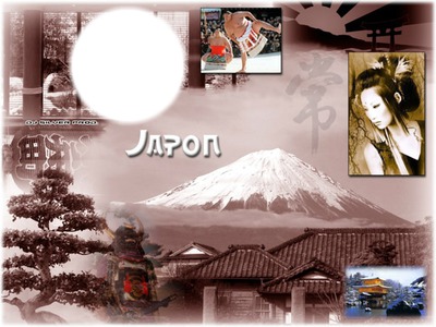 japon Photo frame effect