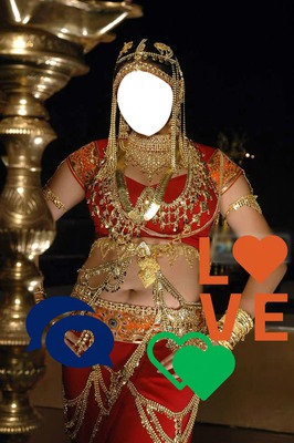 india Photomontage