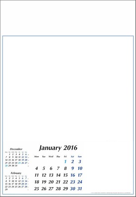 kalendar Fotomontáž