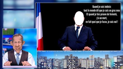 les guignols Fotomontaggio