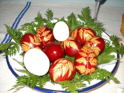 easter eggs Fotomontāža