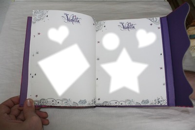 Diario de violetta Fotomontagem