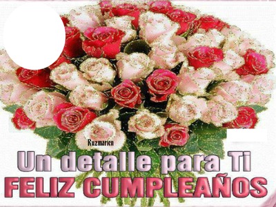 FELIZ CUMPLEAÑOS Montage photo