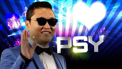 Psy gangnam Style Fotomontage