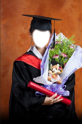 Graduation Photo Fotomontáž