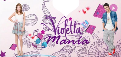 portada de tomas y violetta Fotomontaža